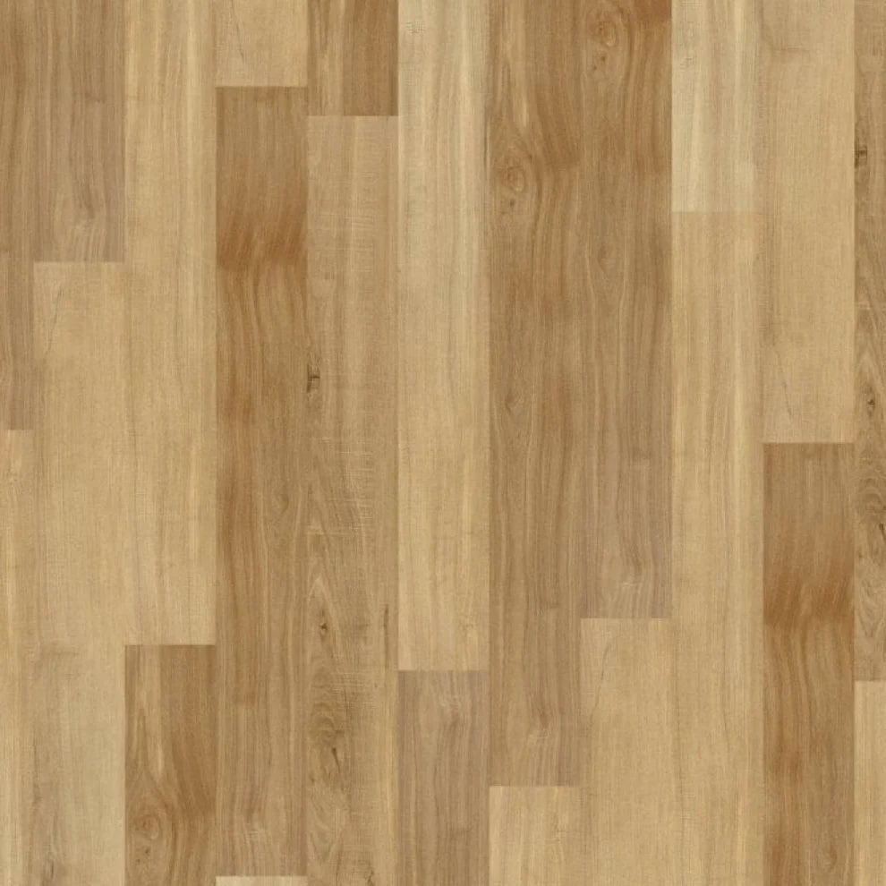 Maple Oak - 12mm High Gloss Laminate Flooring