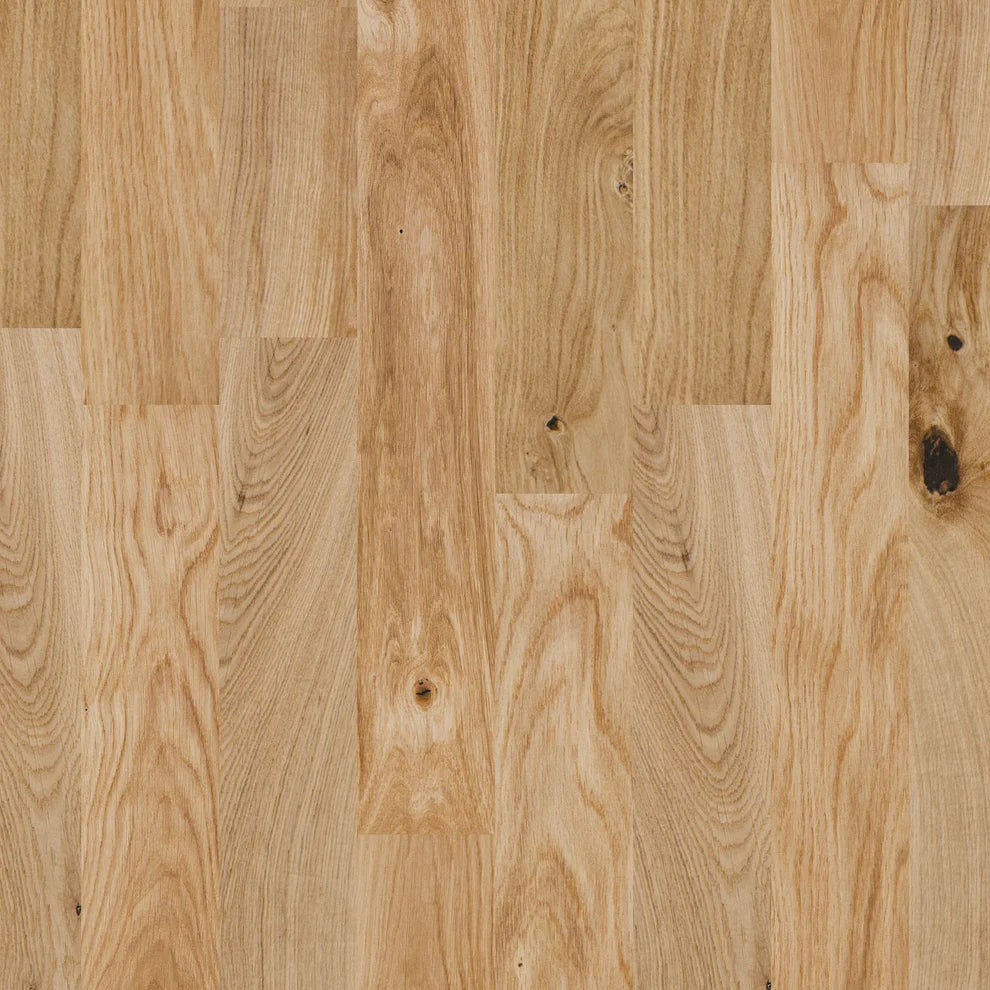 Natural Oak - Premium Click 14mm Matt brushed UV lacquer Engineered Real Wood Flooring