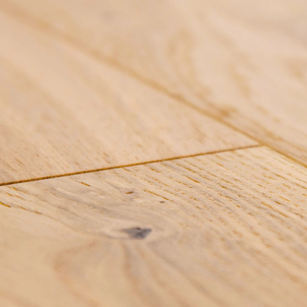 Natural Oak - Premium Click 14mm Matt brushed UV lacquer Engineered Real Wood Flooring