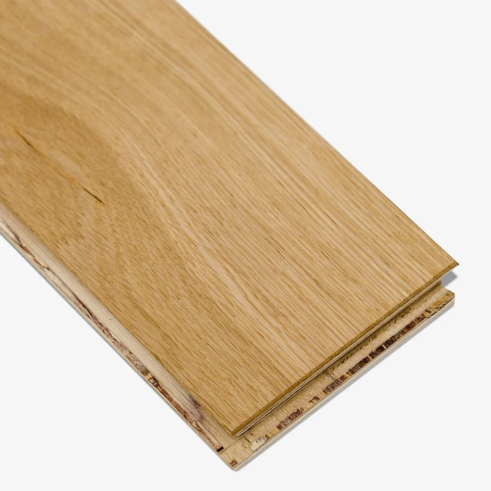 Natural Oak - Premium Click 14mm Matt brushed UV lacquer Engineered Real Wood Flooring