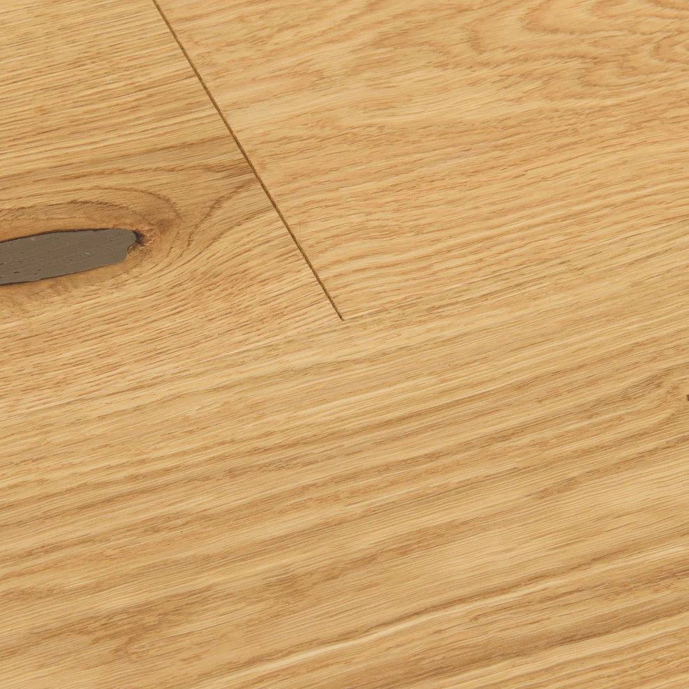 Natural Oak - Light Brushed Engineered Real Wood Flooring