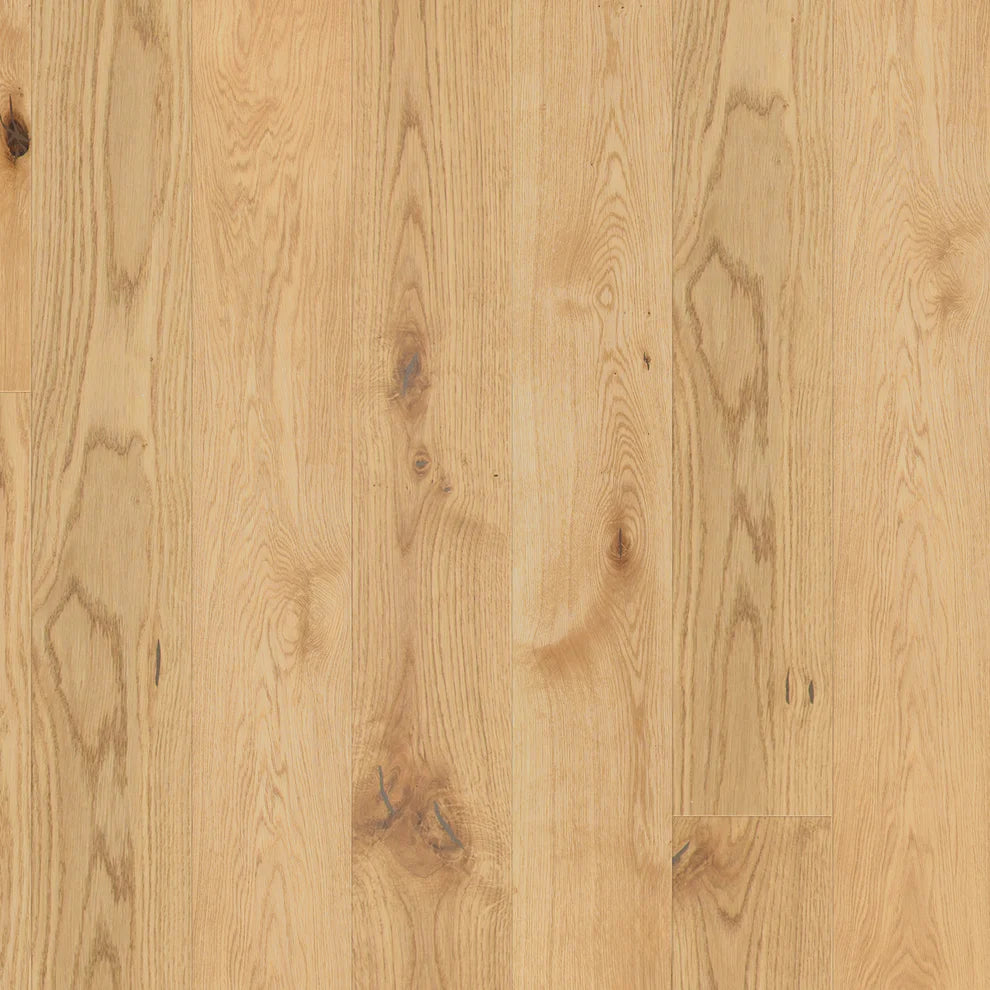 Natural Oak - Light Brushed 5G Click Engineered Real Wood Flooring