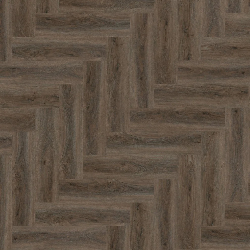 New Forest Oak - SPC Herringbone 5.5mm Rigid Core Vinyl Flooring