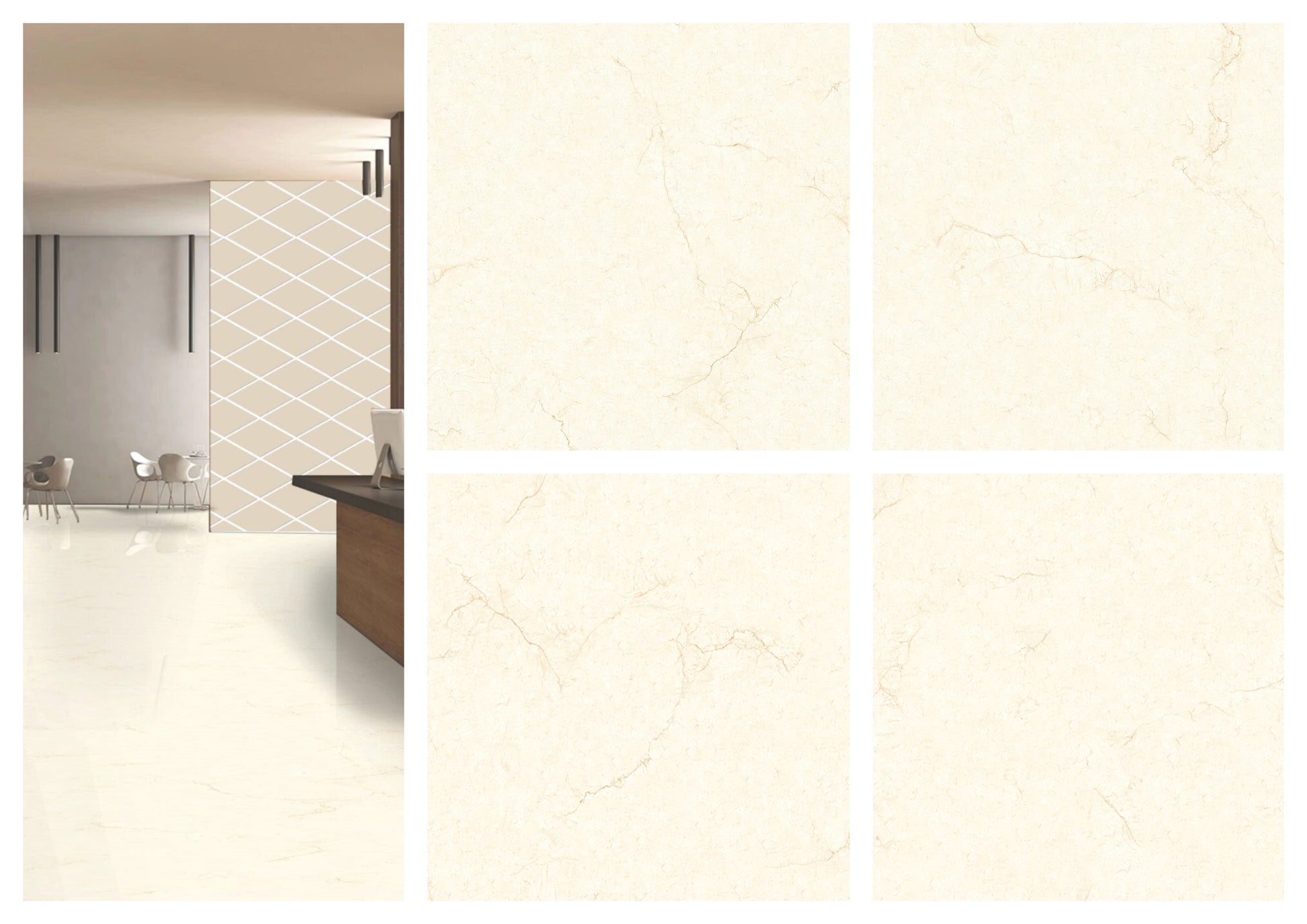 Flaxen Cream 60x60