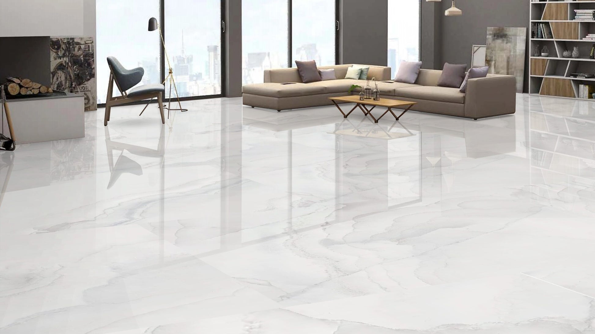 Luxurious White 80x80