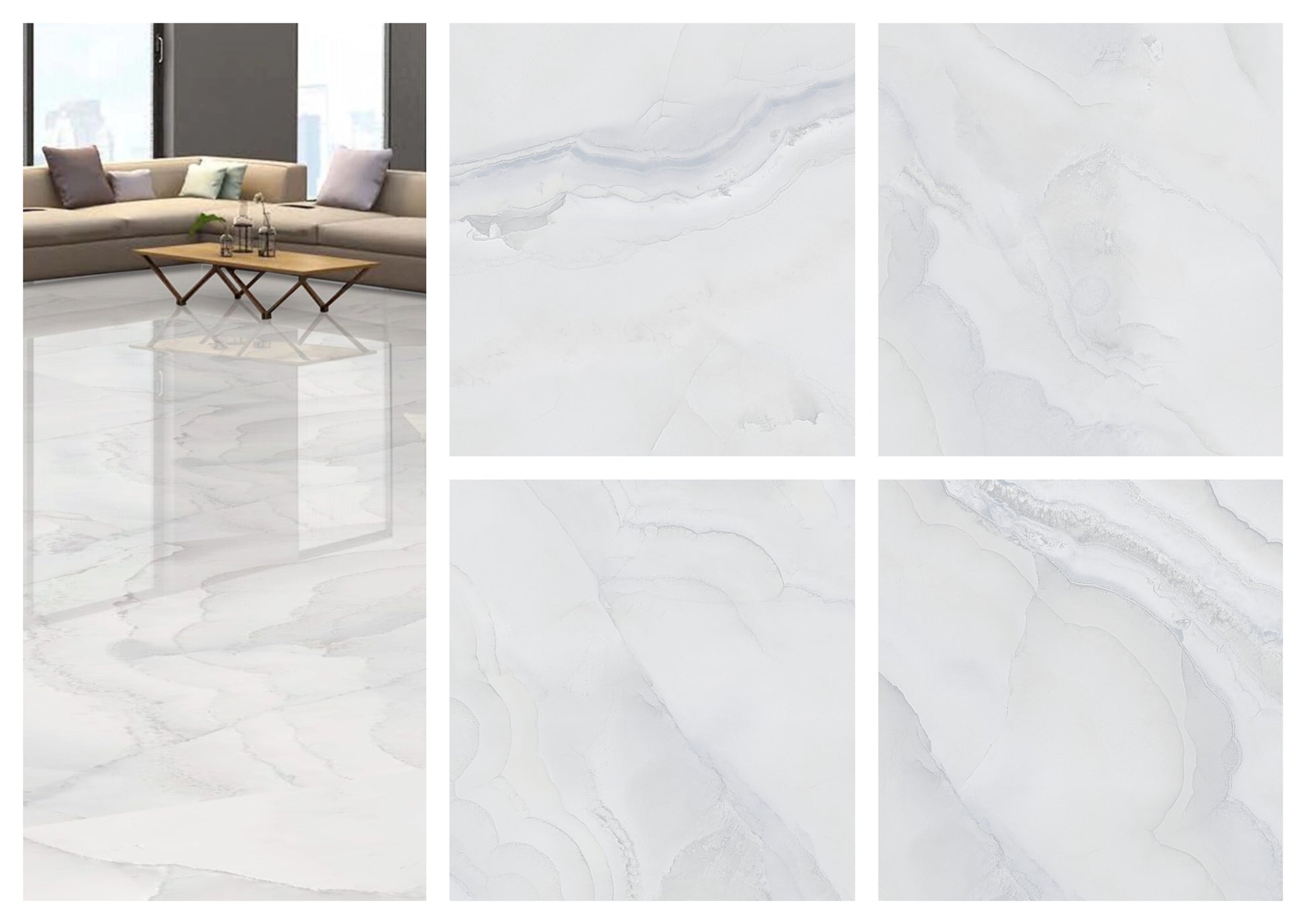 Luxurious White 80x80