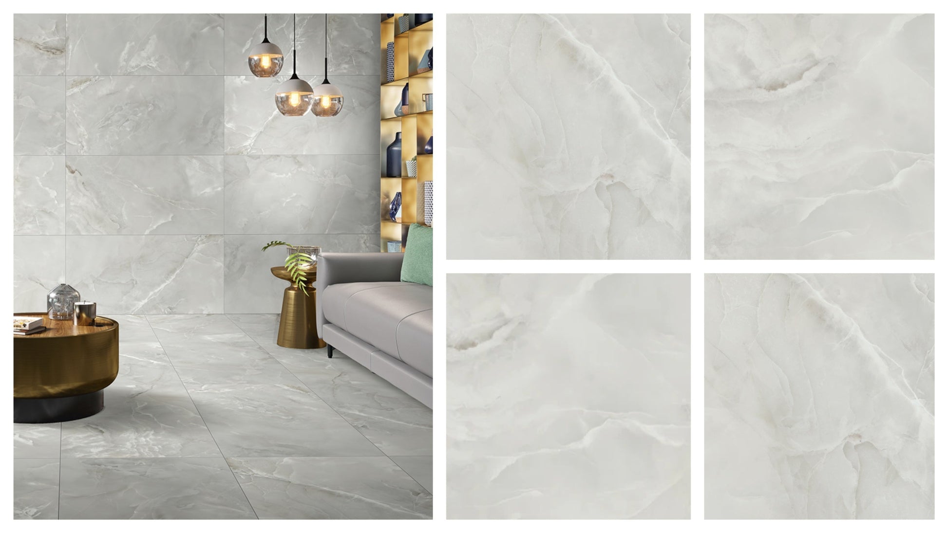 CANDLE LUX LIGHT GREY 60x60