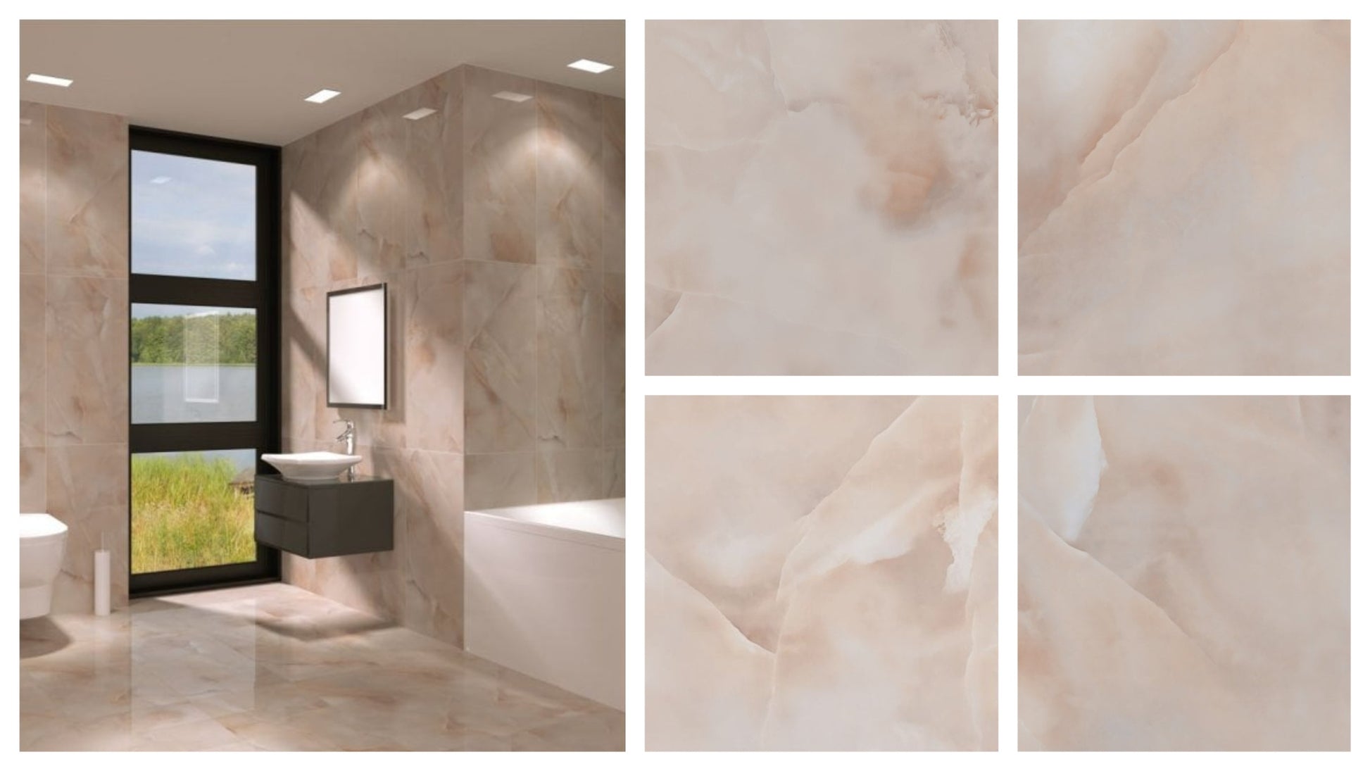 AGATE PINK 60 x 60