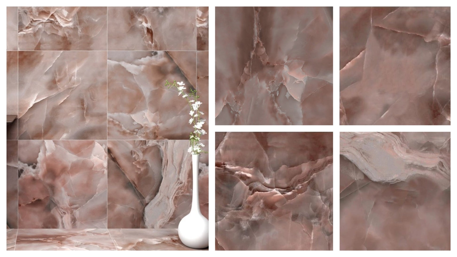 AGATE BLUSH RED 60x60