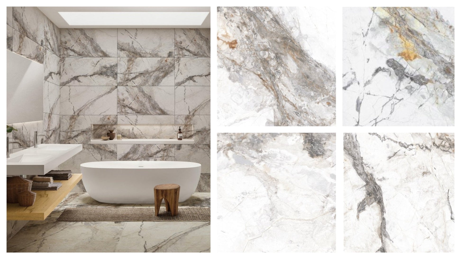 INVISIBLE BLANCO 60x60