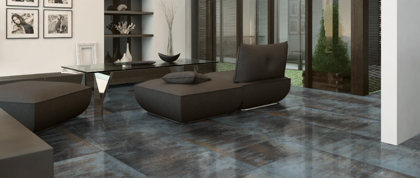 METALLO LUX BLUE 60x60