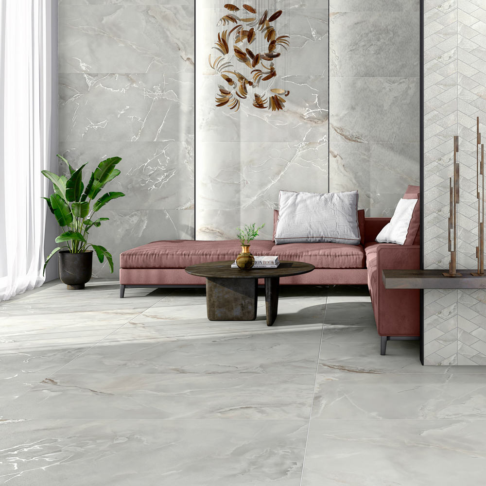 CANDLE LUX DARK GREY 60x60
