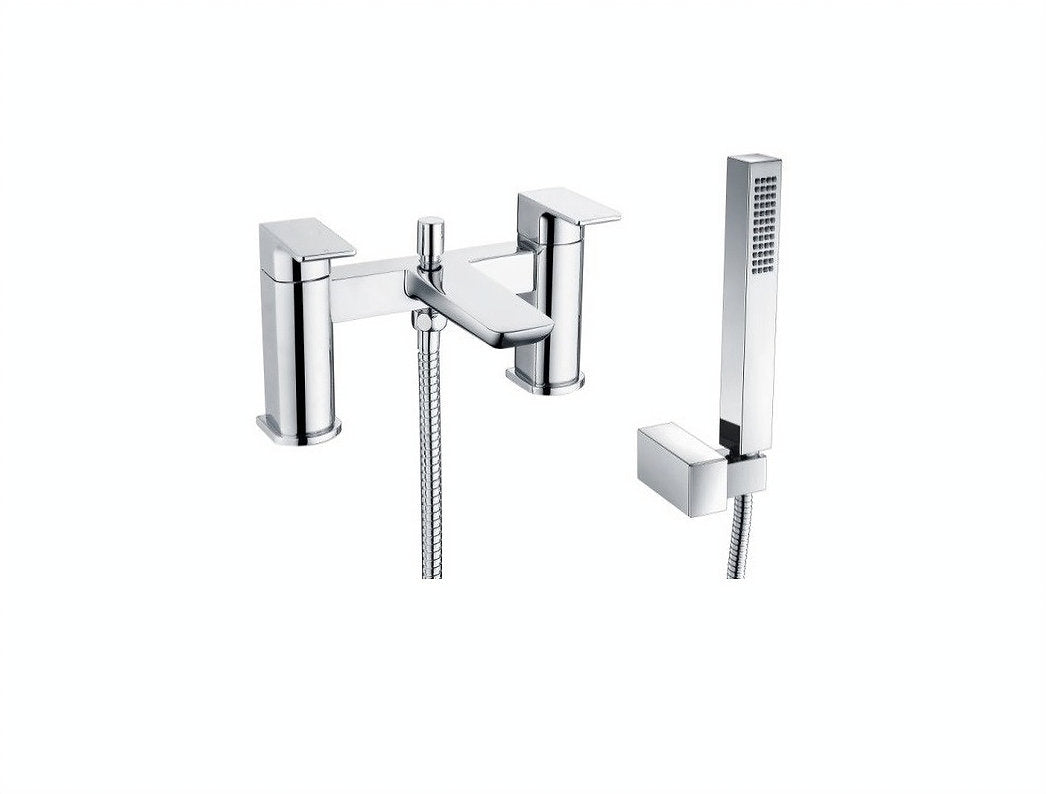 Prestige Bath Shower Mixer with Kit Chrome
