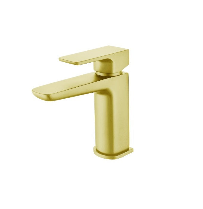 Prestige Basin Mixer with Waste Brushed Brass