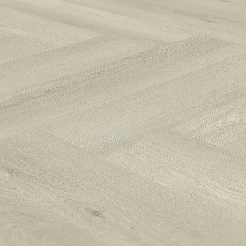 Parksville Oak - Herringbone 5mm Embossed Purecoat Rigid Core Vinyl Flooring