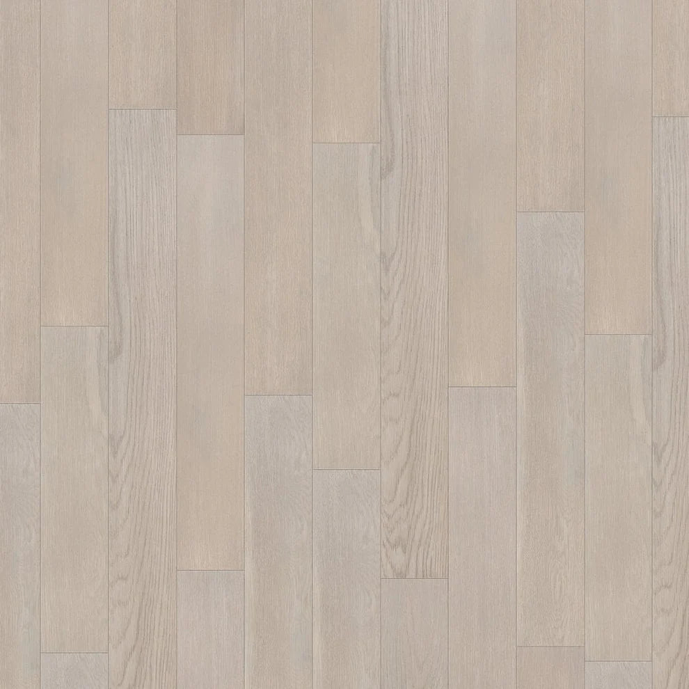 Pebble Grey Oak - 13mm Brushed Matt Lacquered Engineered Real Wood Flooring