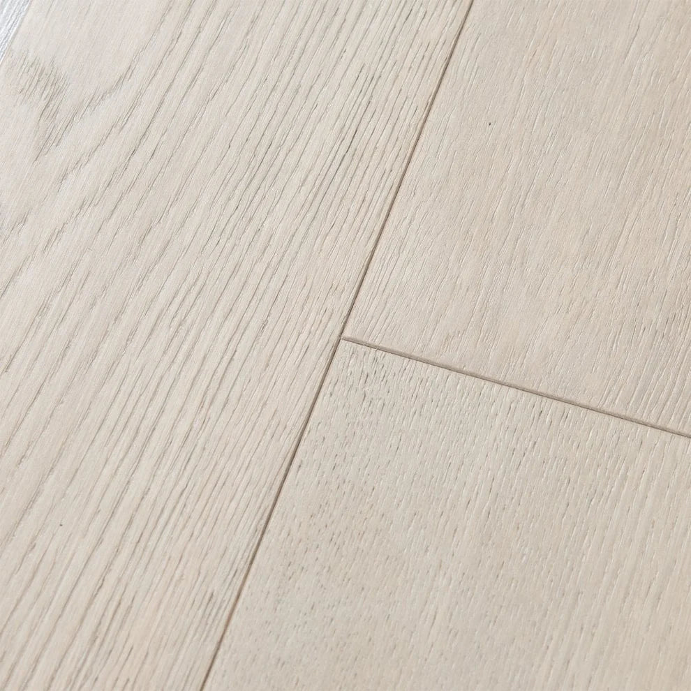 Pebble Grey Oak - 13mm Brushed Matt Lacquered Engineered Real Wood Flooring