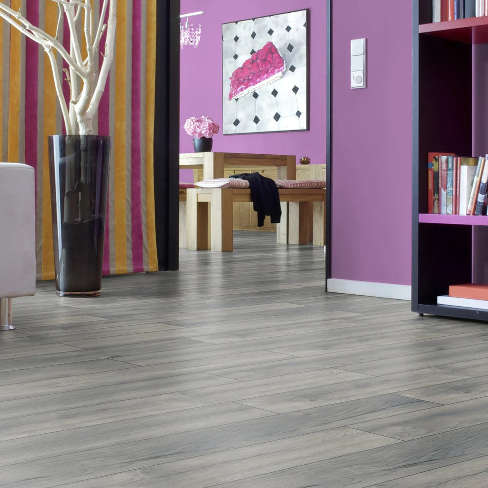 Pettersson Grey Oak - 8mm Laminate Flooring
