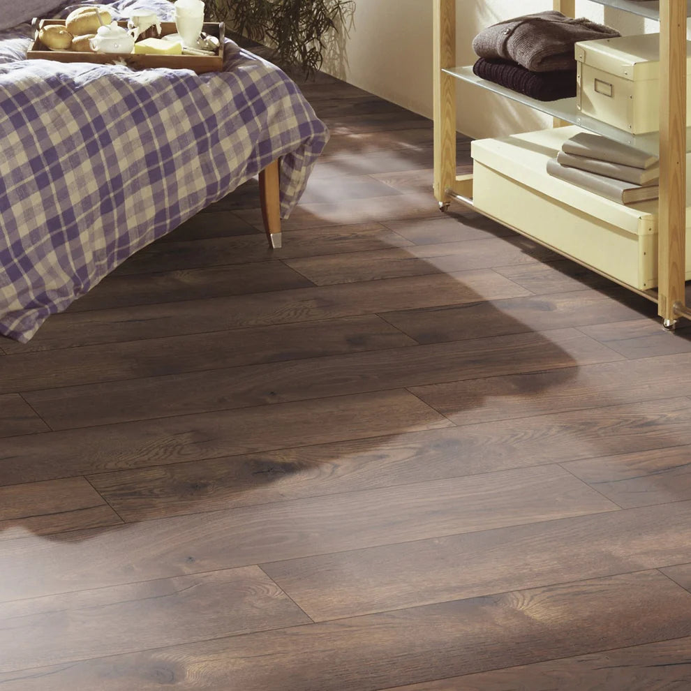 Woodland Dark Brown - 10mm Laminate Flooring