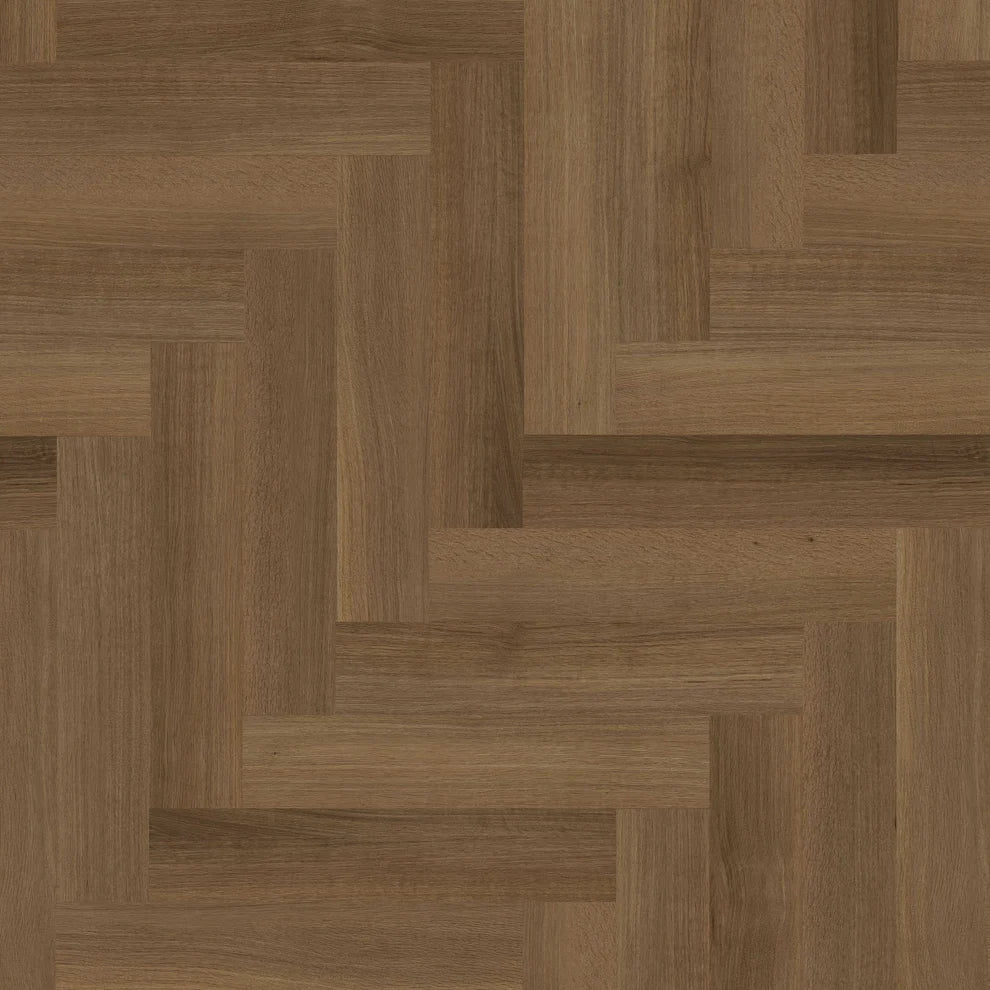 Pickering Oak - Herringbone 5mm Purecoat Rigid Core Vinyl Flooring