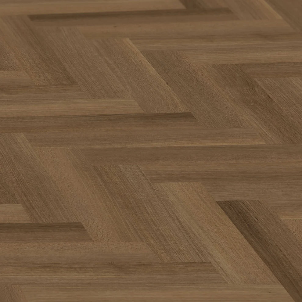 Pickering Oak - Herringbone 5mm Purecoat Rigid Core Vinyl Flooring