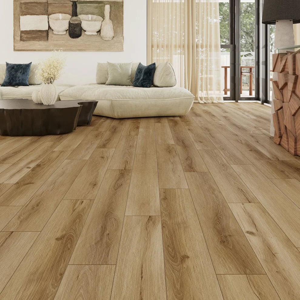 Quesnel Oak - SPC 5mm Embossed UV Coated Rigid Core Vinyl Flooring
