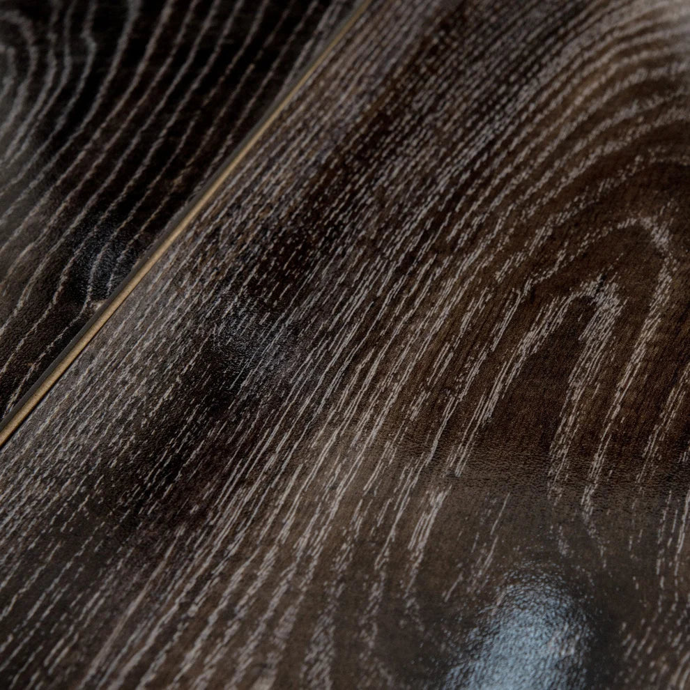 Timber Stone Brown - 8mm High Gloss Laminate Flooring