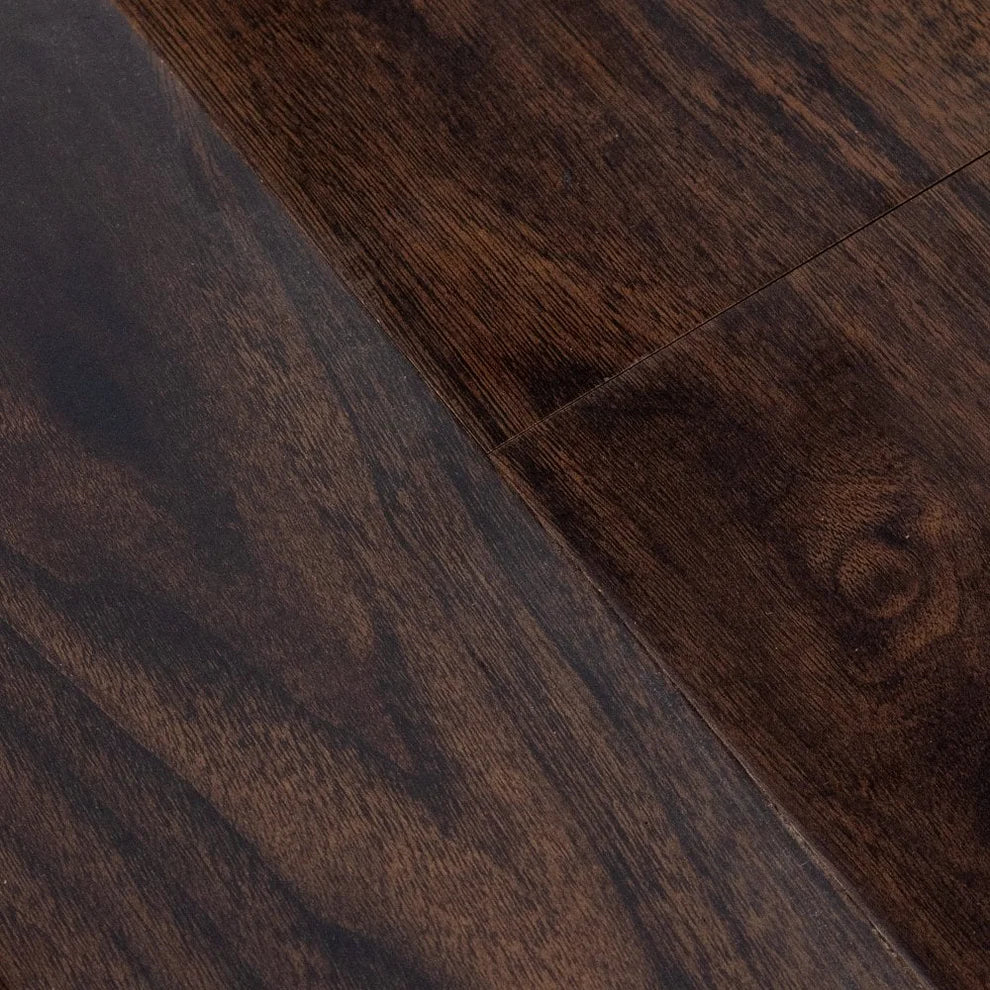 Maple Walnut - 12mm High Gloss Laminate Flooring