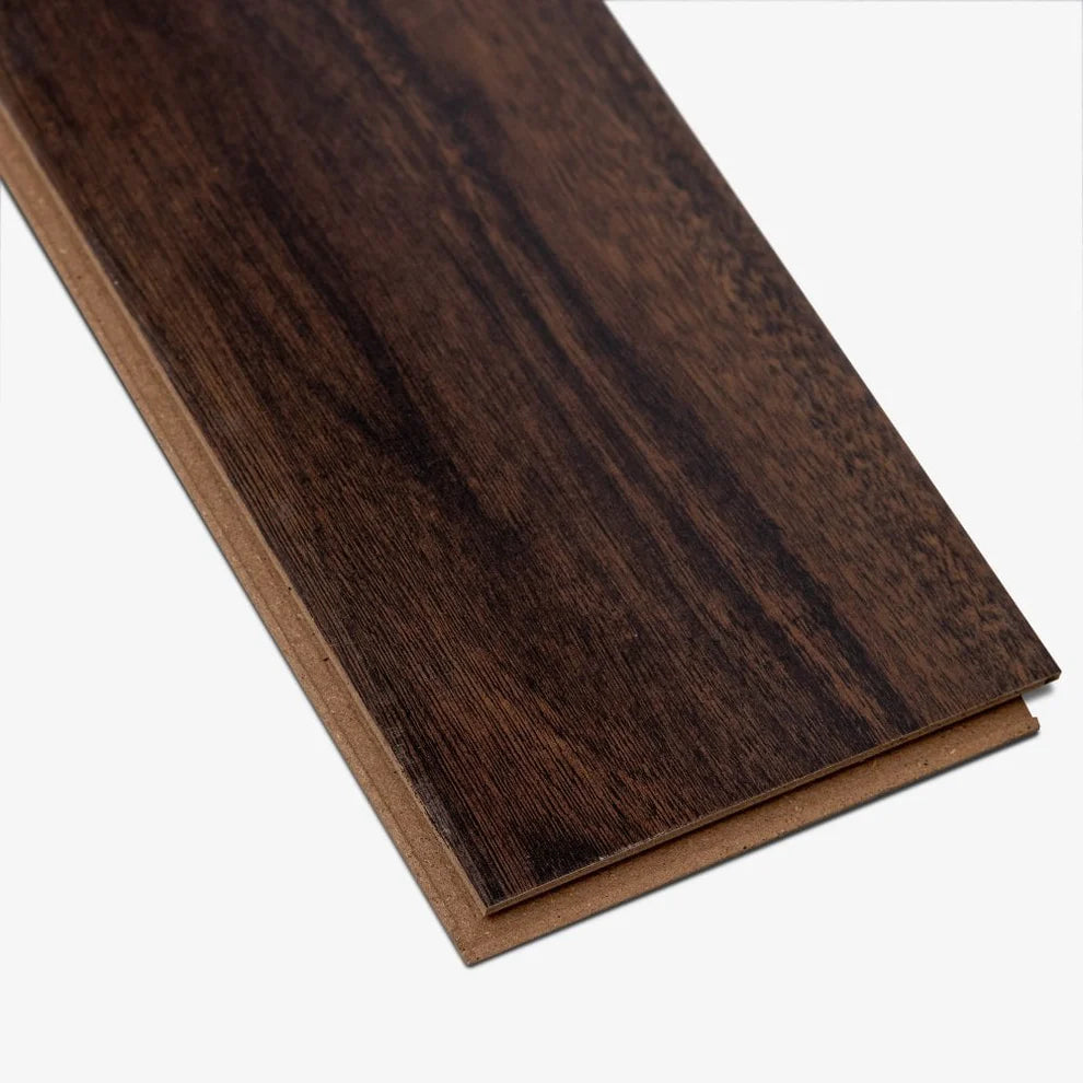 Maple Walnut - 12mm High Gloss Laminate Flooring