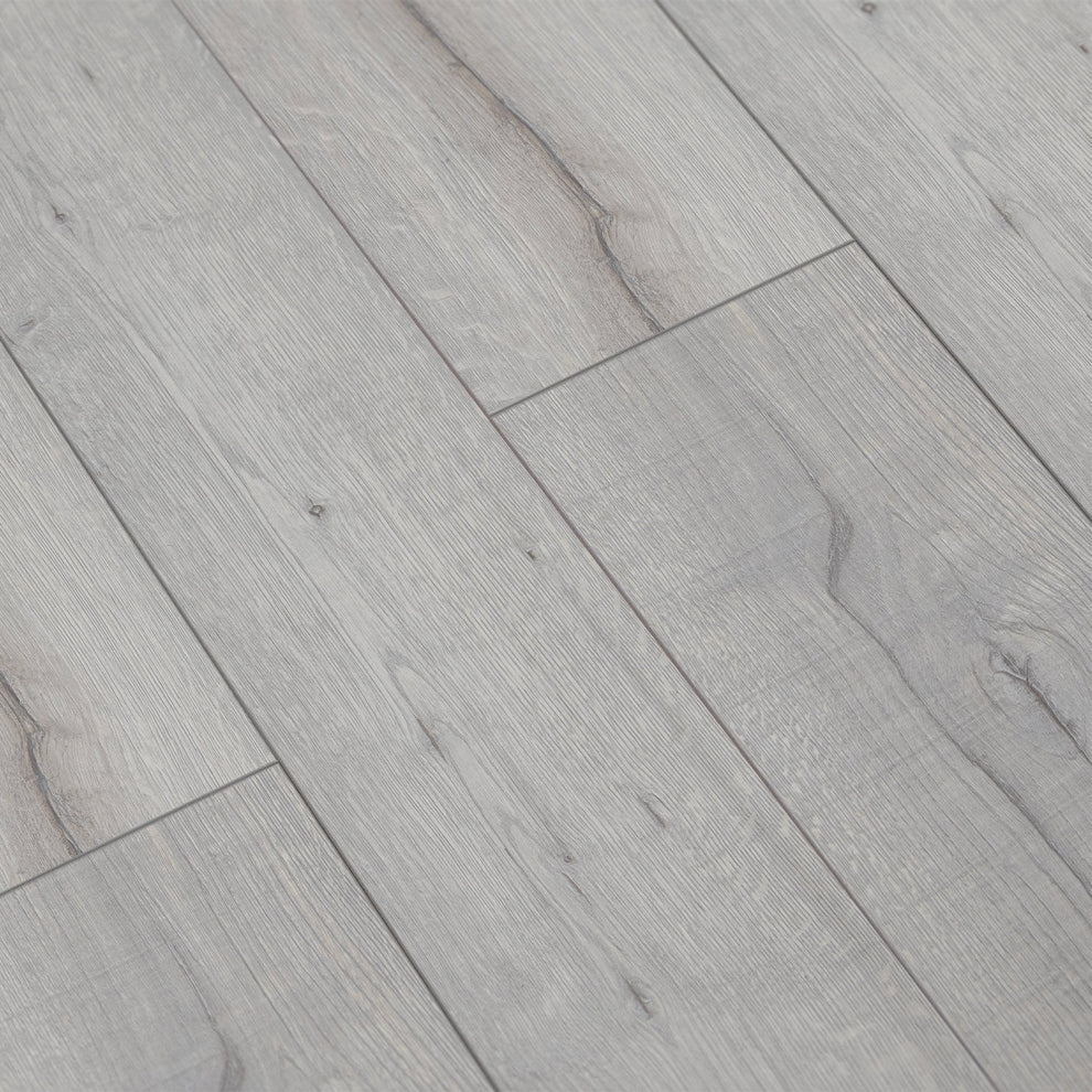 Apricate Grey Oak - 12mm Laminate Flooring