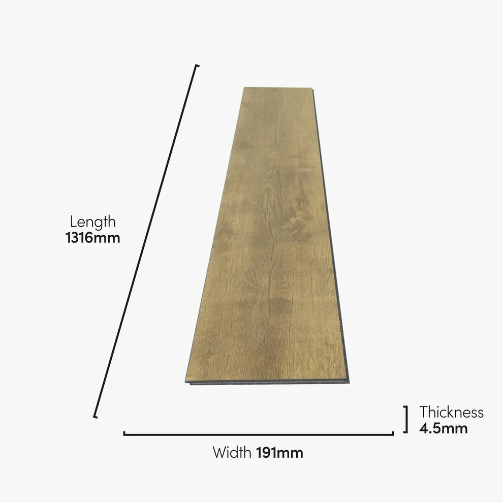 Roubaix Oak - 4.5mm Luxury Vinyl Flooring