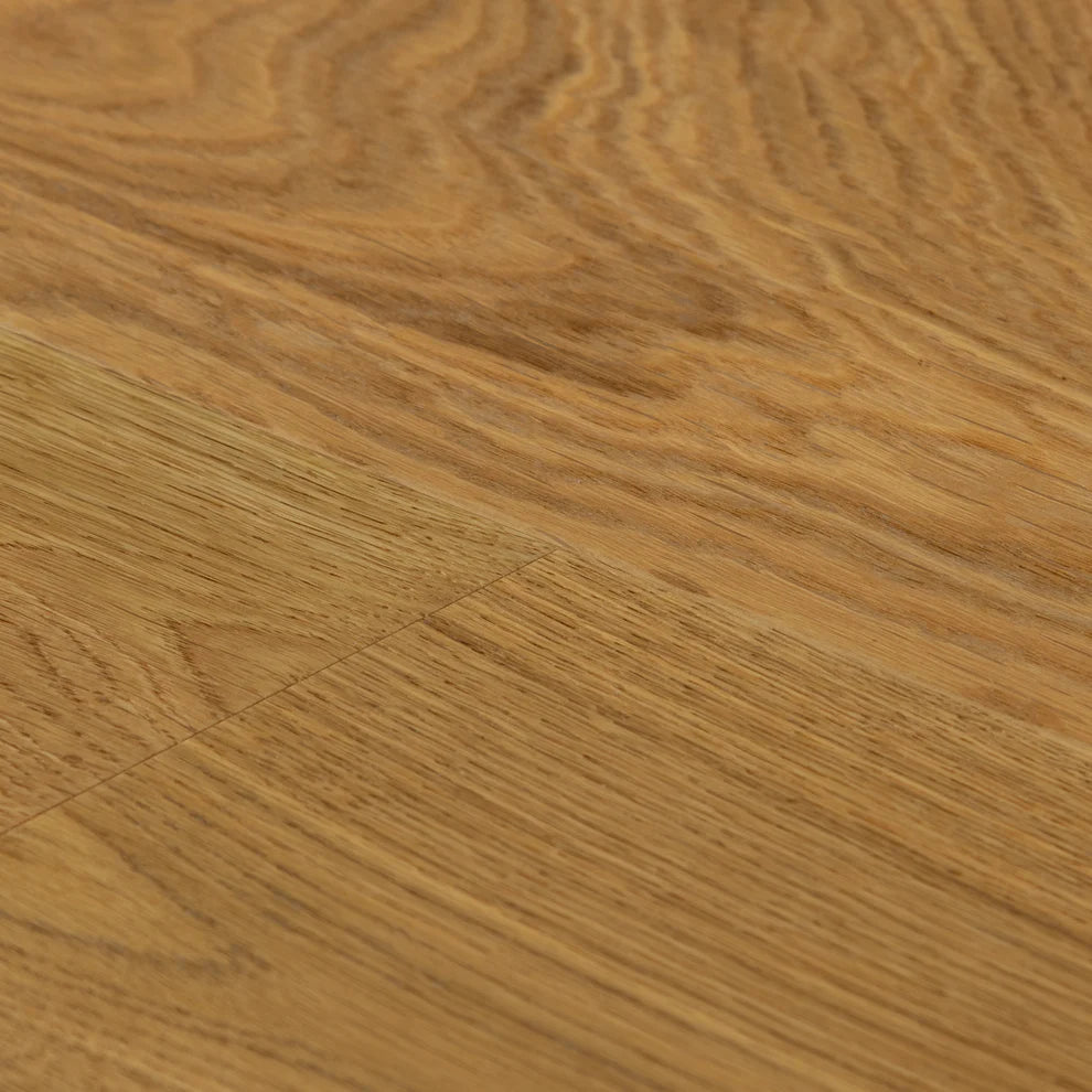 Rustic Oak - 14mm Brushed Natural Oiled Engineered Real Wood Flooring
