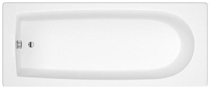Round Single-Ended Straight Acrylic Bath