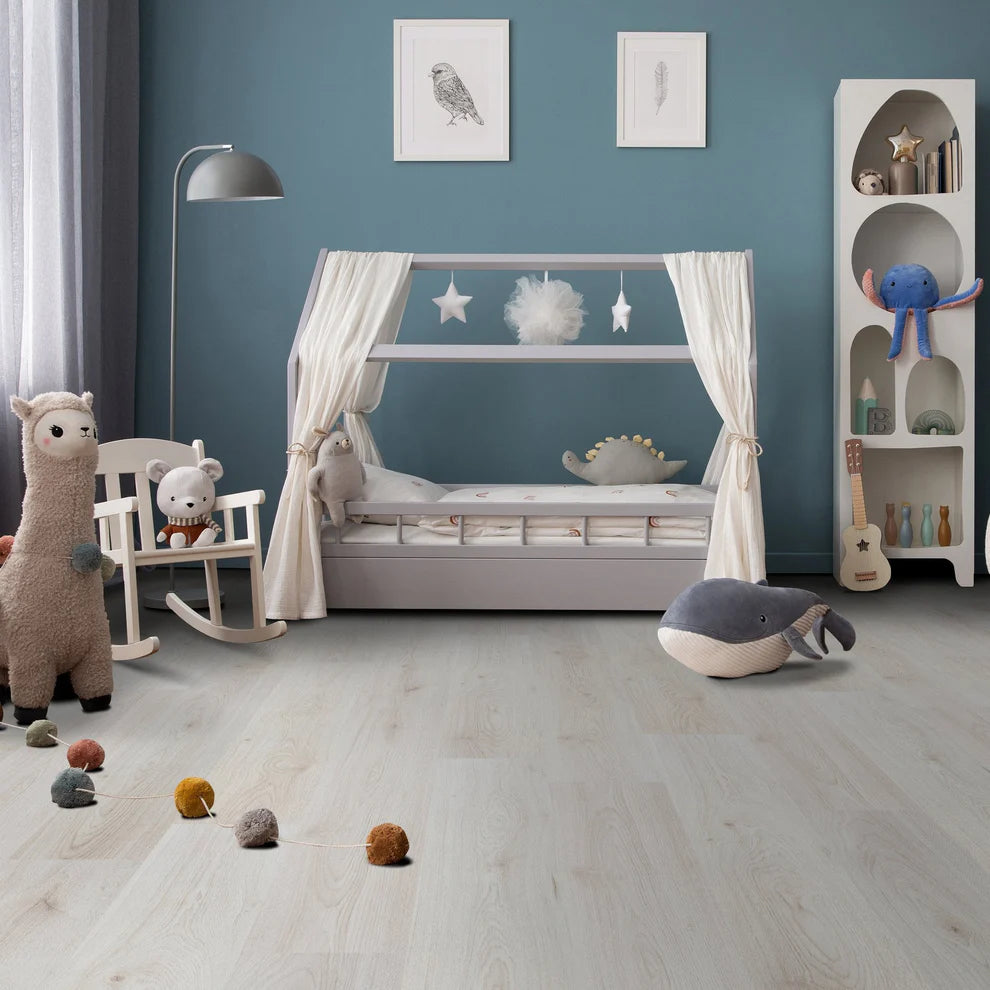 Trend Oak White - Basic 6mm Laminate Flooring