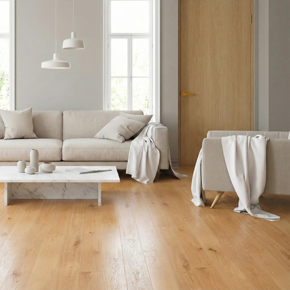 Delamere Oak - 14mm UV Lacquered Engineered Real Wood Flooring