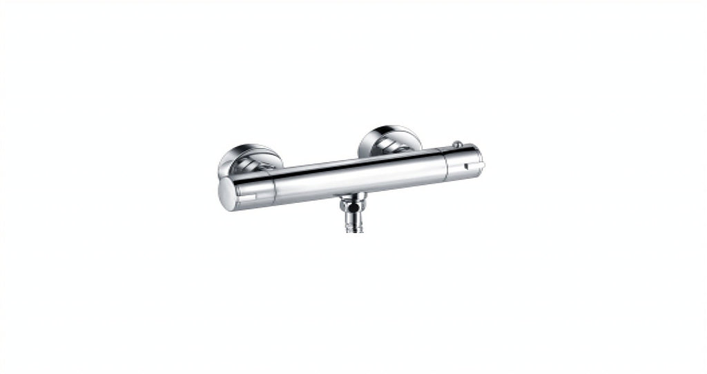 Thermostatic Exposed 1-Way Shower Chrome