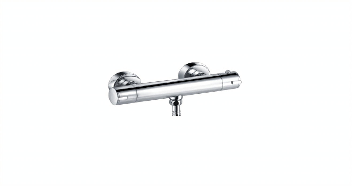 Thermostatic Exposed 1-Way Shower Chrome