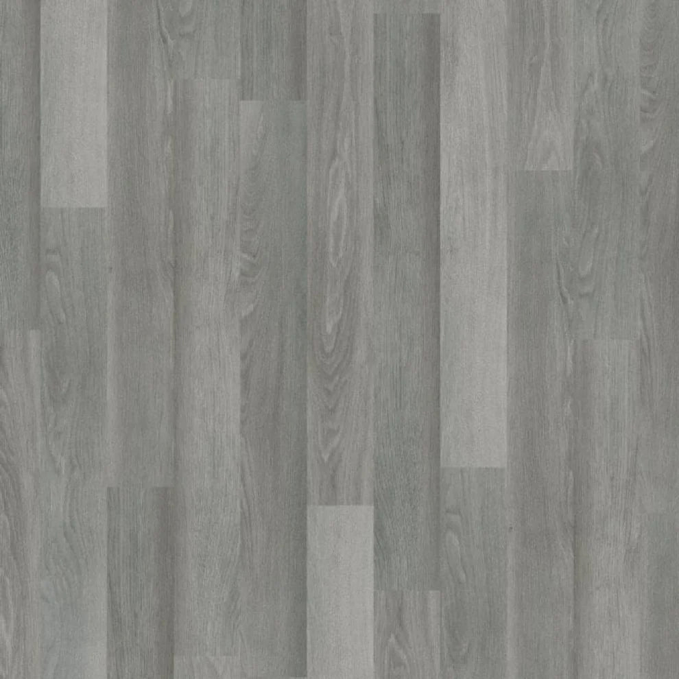 Maple Grey Oak - 12mm High Gloss Laminate Flooring