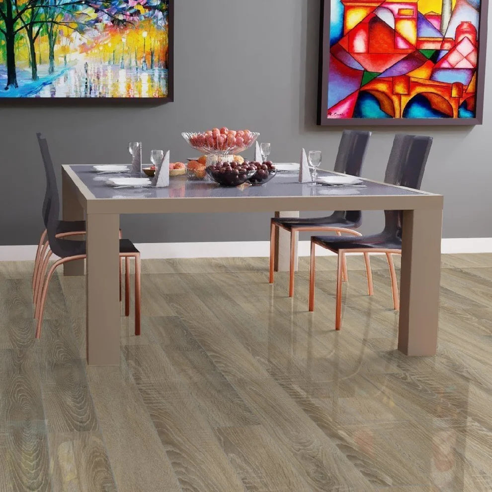 Timber Sand - 8mm High Gloss Laminate Flooring