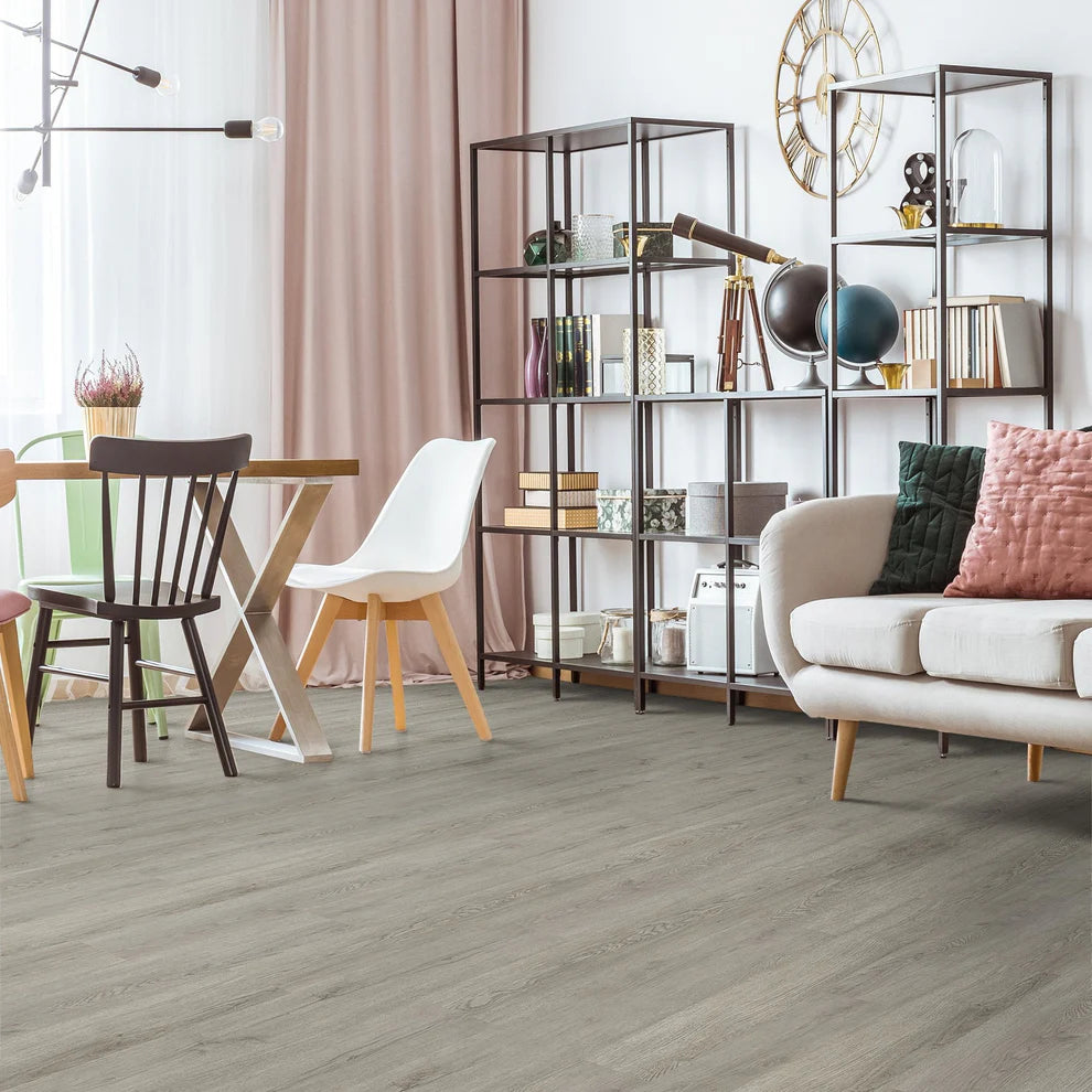 Steel City Grey - 6mm Rigid Core Vinyl Flooring