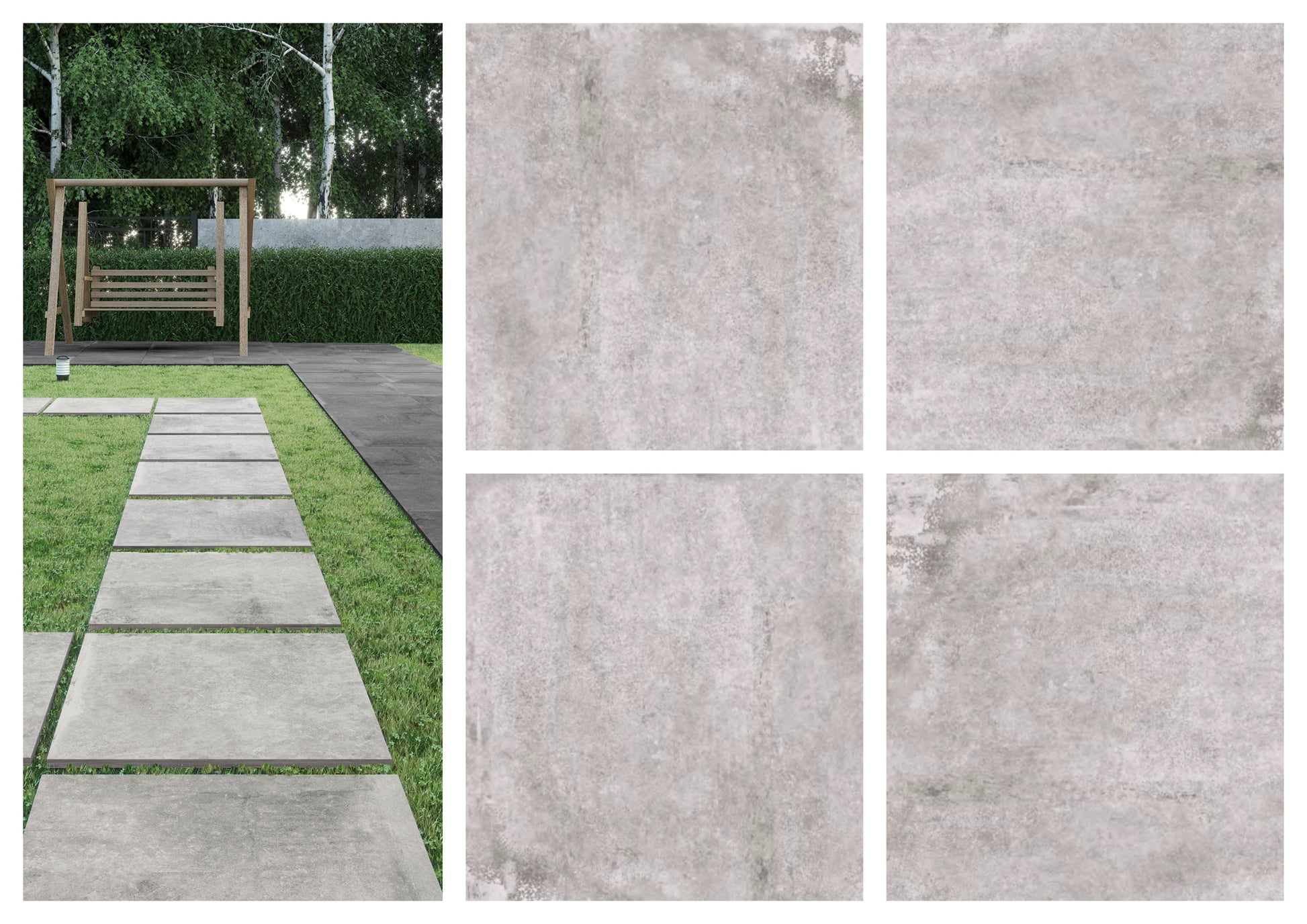 Stonemix Grey 80x80