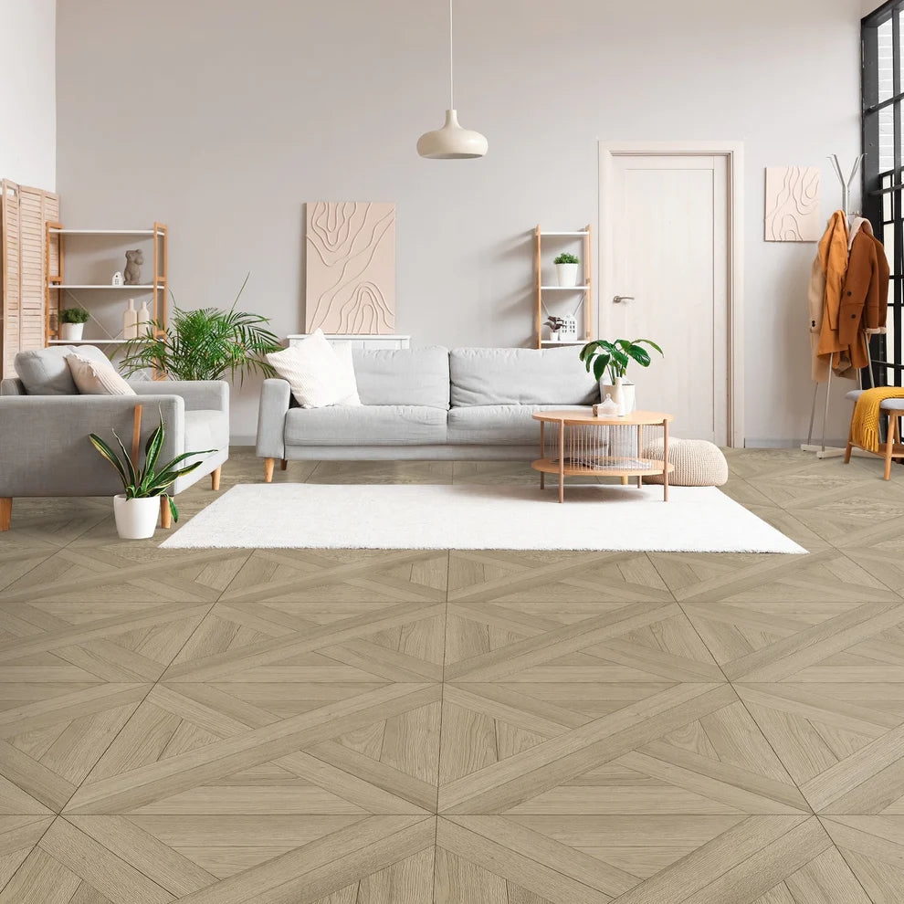 Surrey Oak - SPC 6.5mm Embossed UV Coated Rigid Core Vinyl Flooring