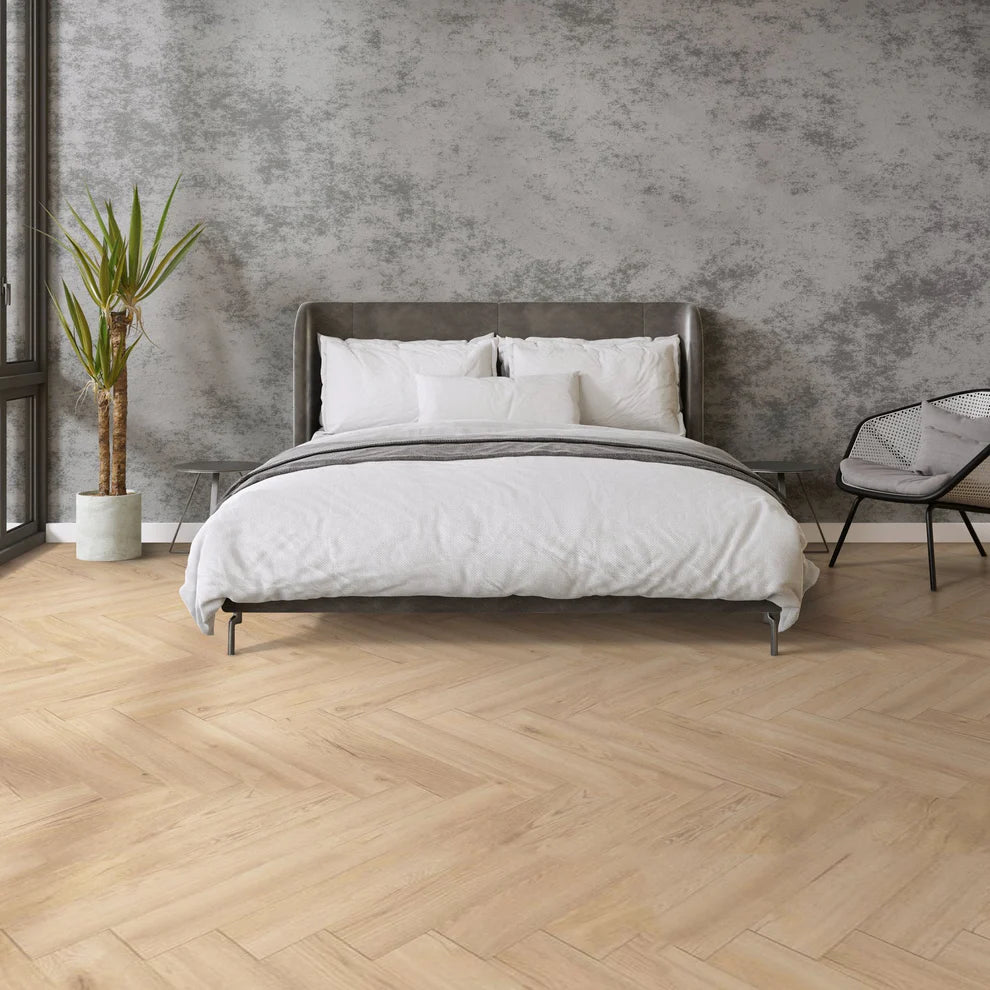 Tolouse Oak - Herringbone 8mm Laminate Flooring