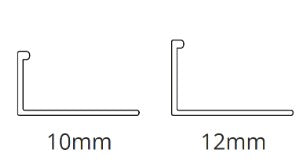 Metal Square Edge Standard Trim