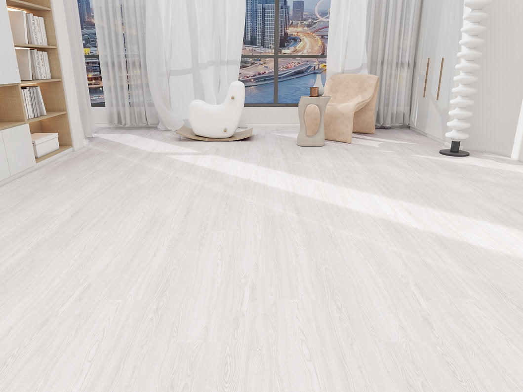 Click Vinyl Flooring Light Grey