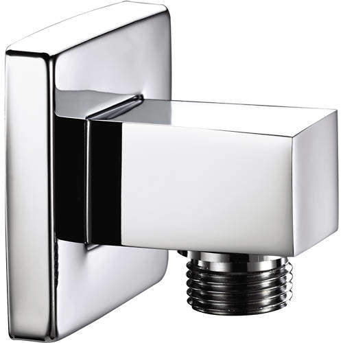 Wall Outlet Chrome Finish