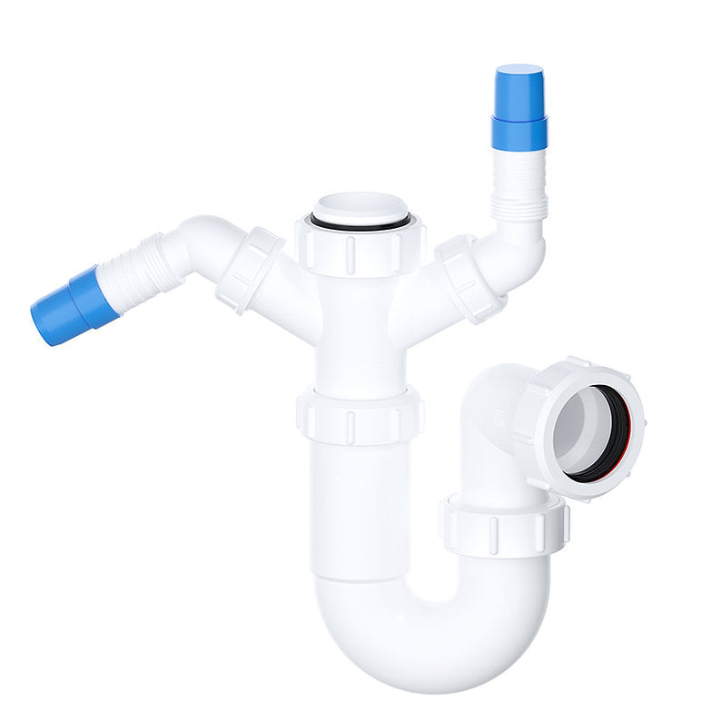 win Sink Trap with 135° Nozzles (1½")