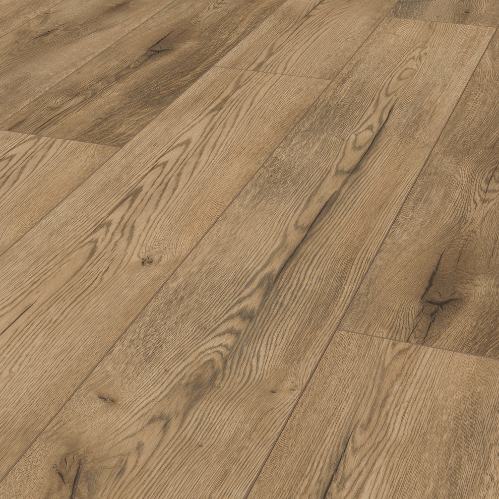 Acacia Mud Brown - 12mm Laminate Flooring