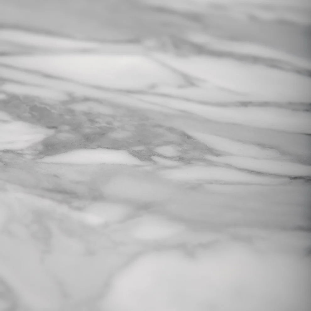 White Gloss Marble - Pre-Grouted 5.5mm Stone Embossed UV Coated Rigid Core Vinyl Flooring