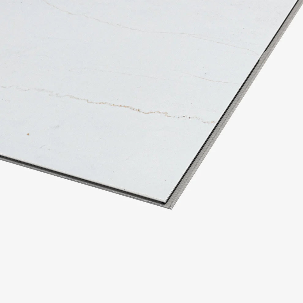 White Marble - SPC 6mm Matt Rigid Core Vinyl Flooring